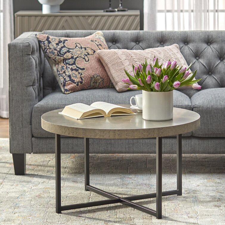 Wayfair grey deals coffee table